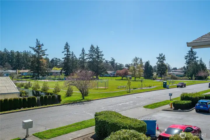 View of Park across the street