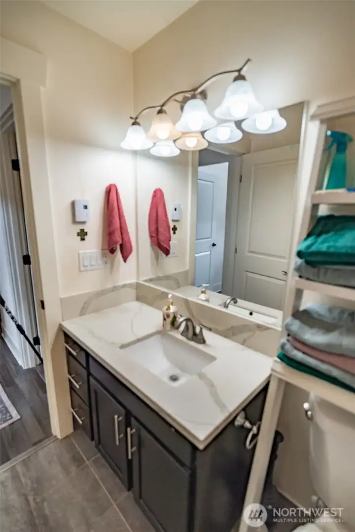 Another view of the 2nd bathroom