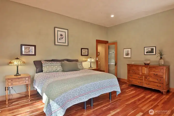 American clay walls throughout