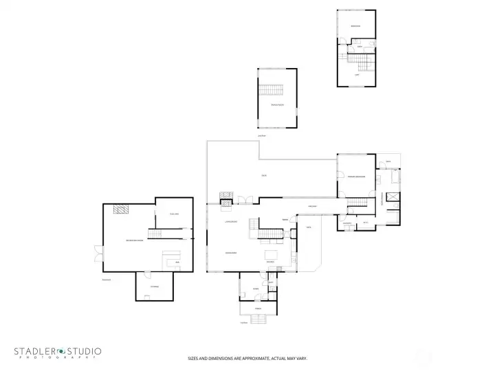 Main house floor plan