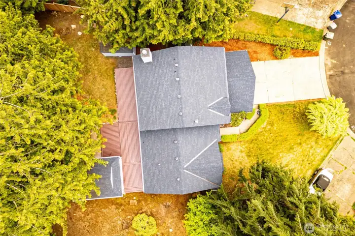 Birds Eye View of Home