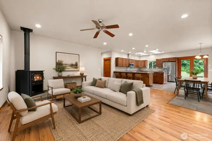 Living Room - Virtually Staged