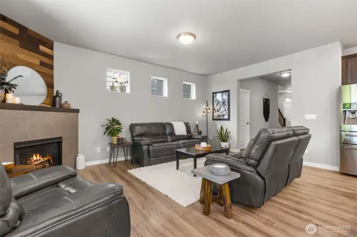 Cozy up by the Gas Fireplace with a good book, or enjoy cocoa with loved ones on winter nights.