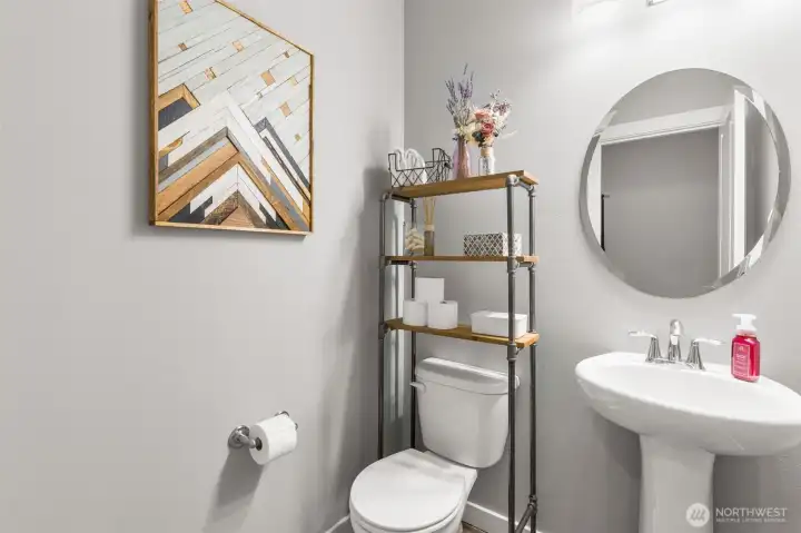 Downstairs Powder Room