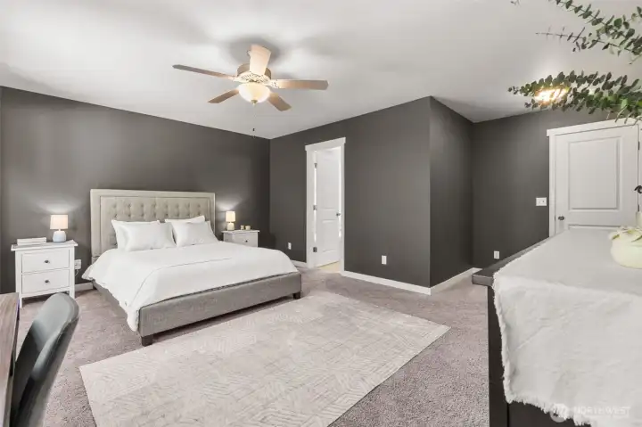 Need a place to escape? There is plenty of room to retreat and relax.