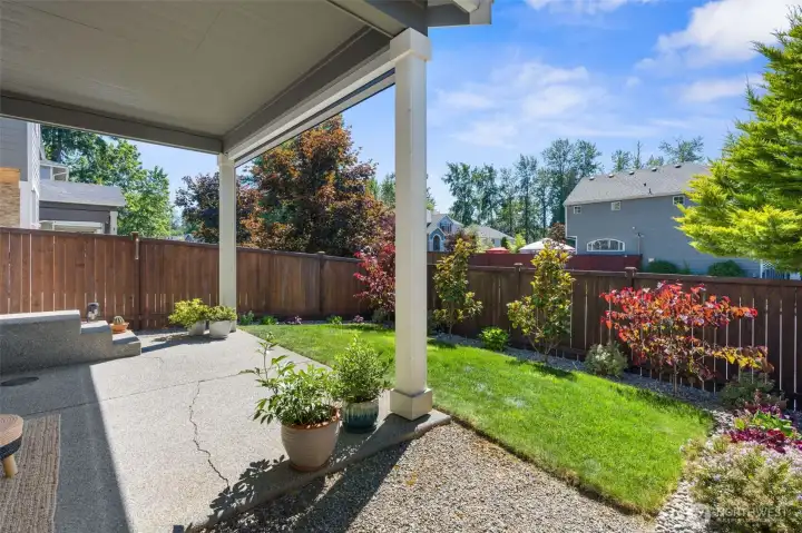 Low Maintenance yards mean you can enjoy the greenery without the headache of constant yard work!