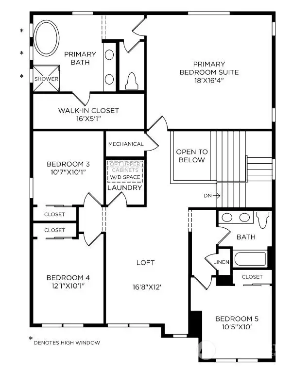 Floor Plan layouts used for illustrative purposes only. All colors, designs, features, and options will vary.