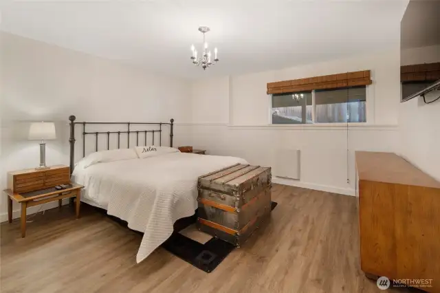 Lower level bedroom