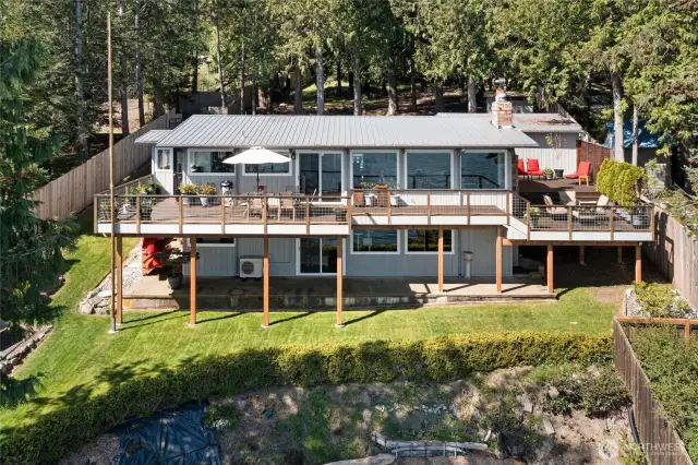 Beautifully landscaped property.