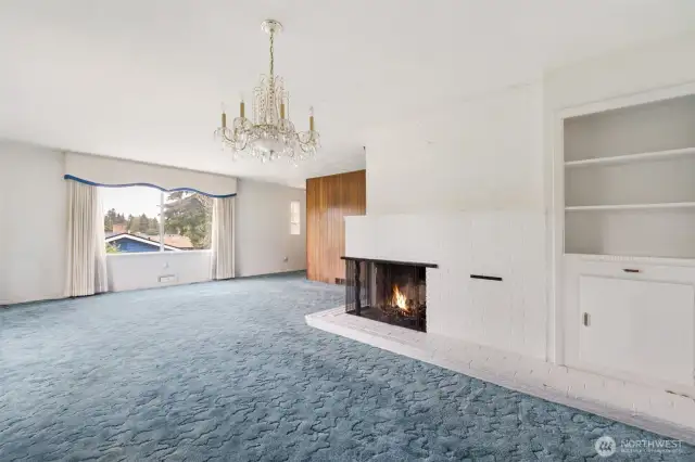 form dining room and formal living room
