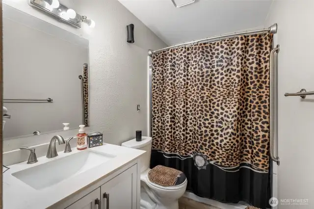 Bathroom was remodeled in 2020.