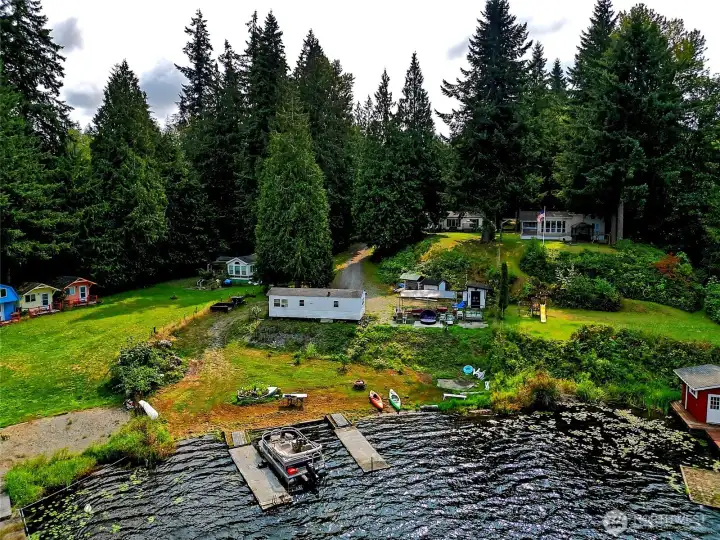 Zoomed in view of the property
