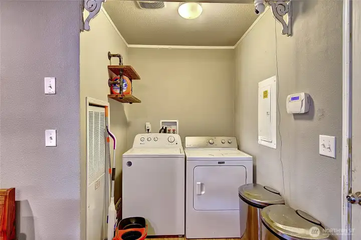 Main home laundry area