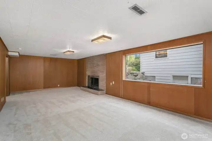 Perfect game room or Media room.