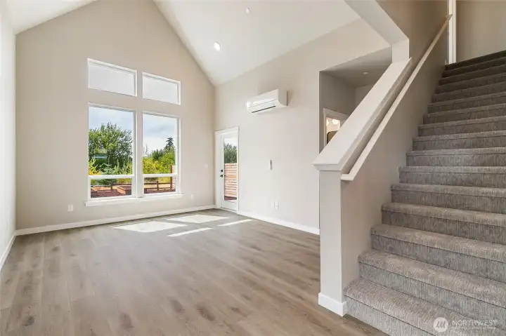 Living room pic for reference of like unit. 555 Northview is under construction.