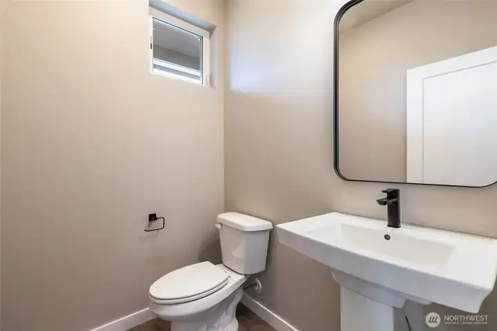 Powder room pic for reference of like unit. 555 Northview is under construction.