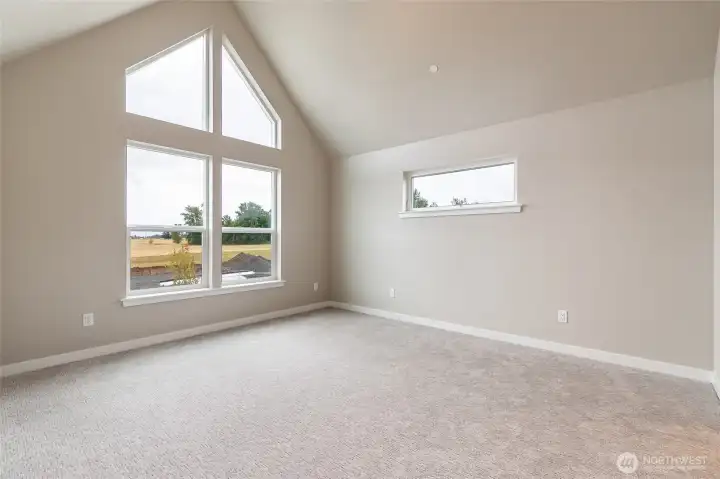 Primary bedroom pic for reference of like unit. 555 Northview is under construction.