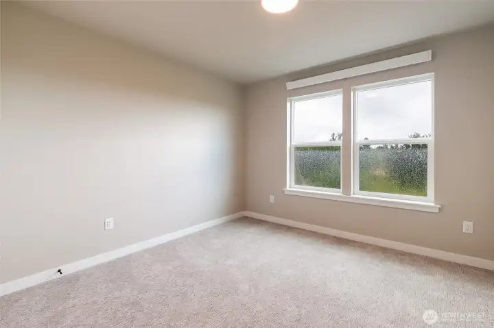 Bedroom pic for reference of like unit. 555 Northview is under construction.