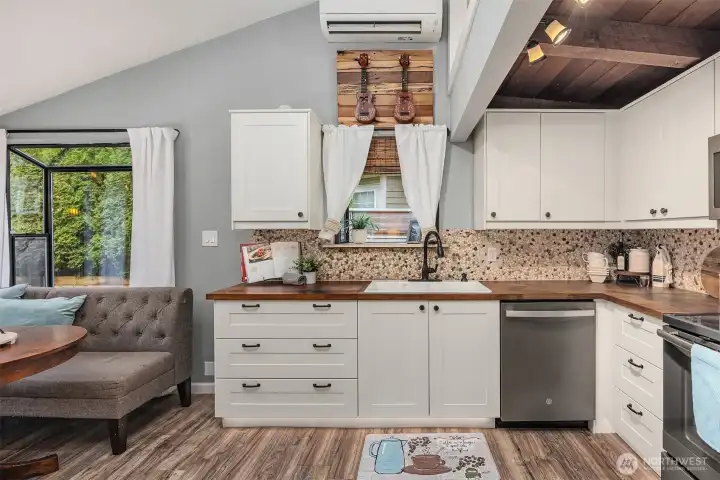 New ductless mini splits heat and AC throughout