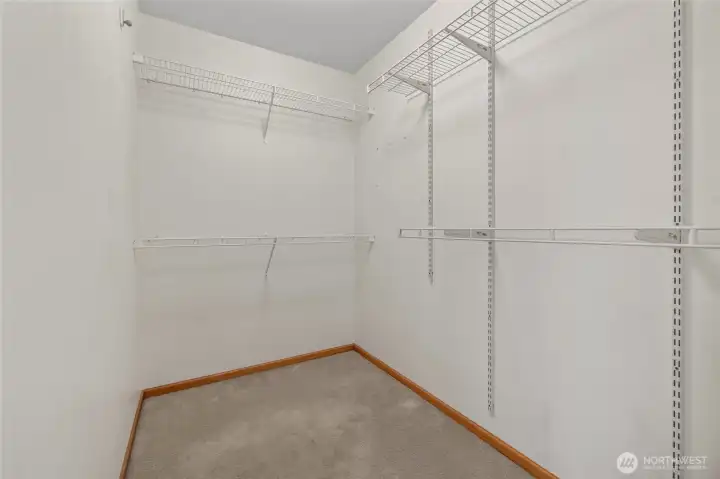 Primary Walk-in Closet