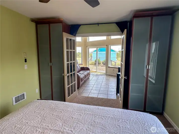 Another view of the first bedroom.