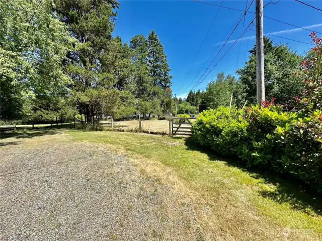 Another pasture at the front of property.