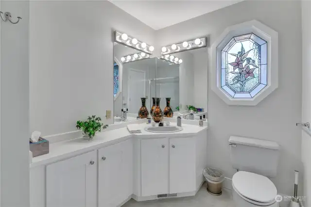 3/4 Bath on Main Floor