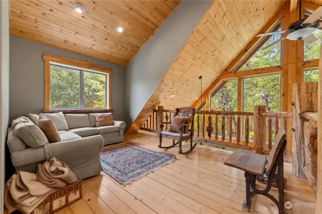 Loft sitting area