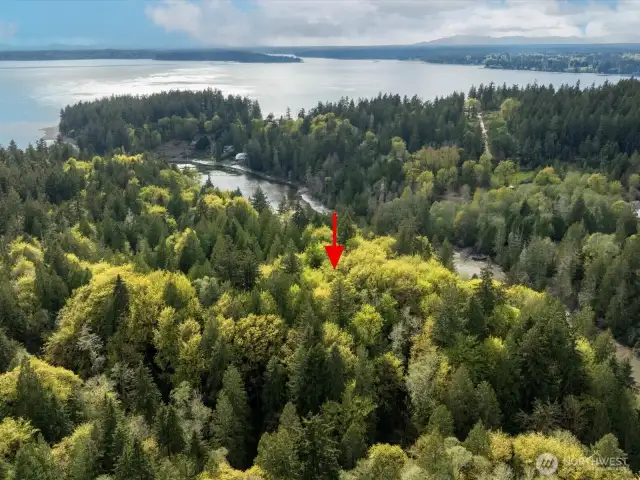 Protected within Dutcher's Cove, this is a beautiful spot to enjoy all of the benefits of living in the Pacific Northwest.
