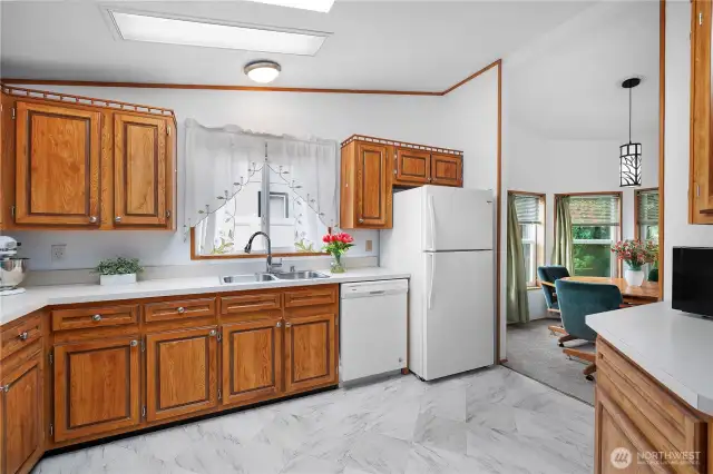 Tons of counter space