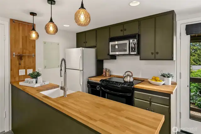 Lowest level Kitchenette; this space has been used as a rental unit in the past.
