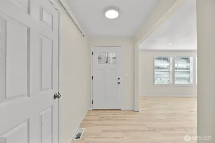 Front door view.