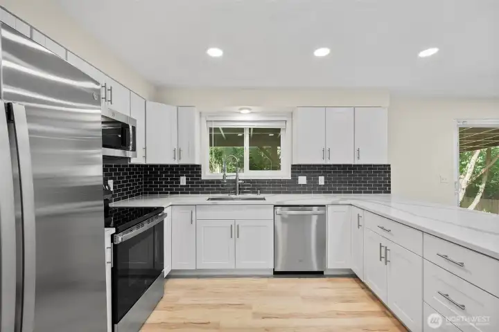 All new kitchen!