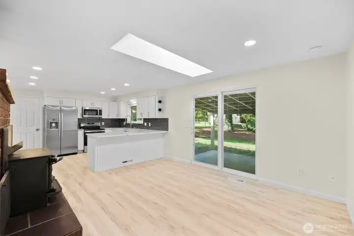 Second dining space