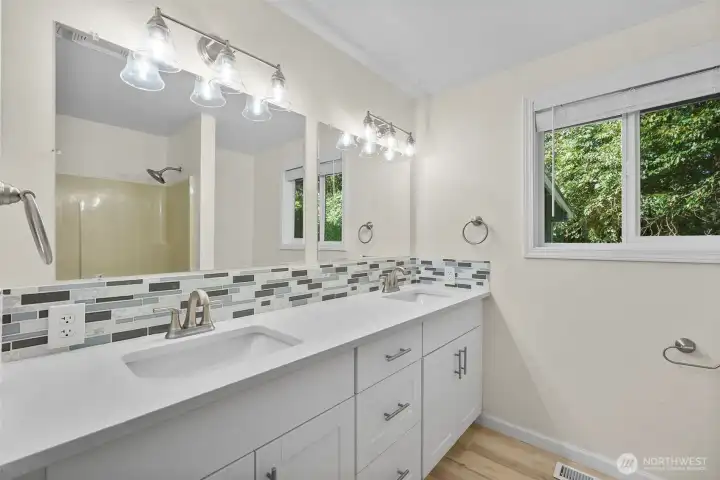 Shared bathroom
