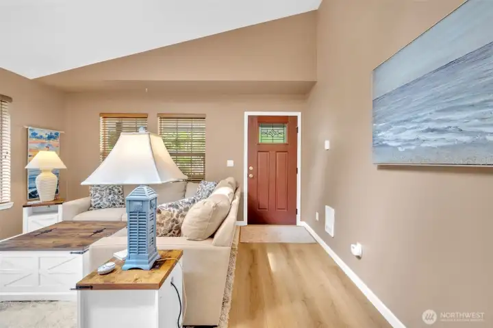 Vaulted ceiling