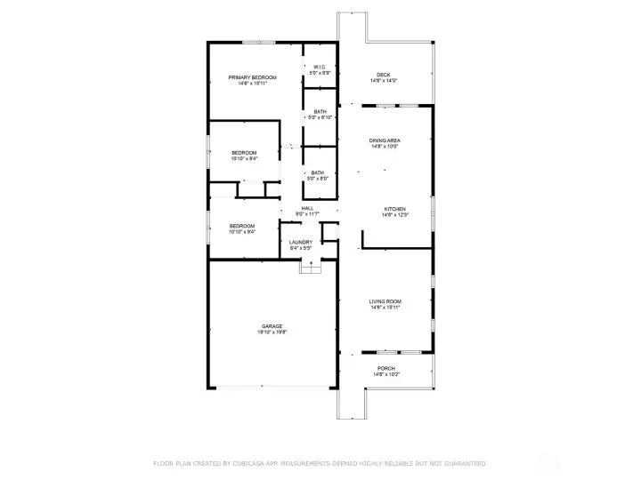 Very functional floor plan