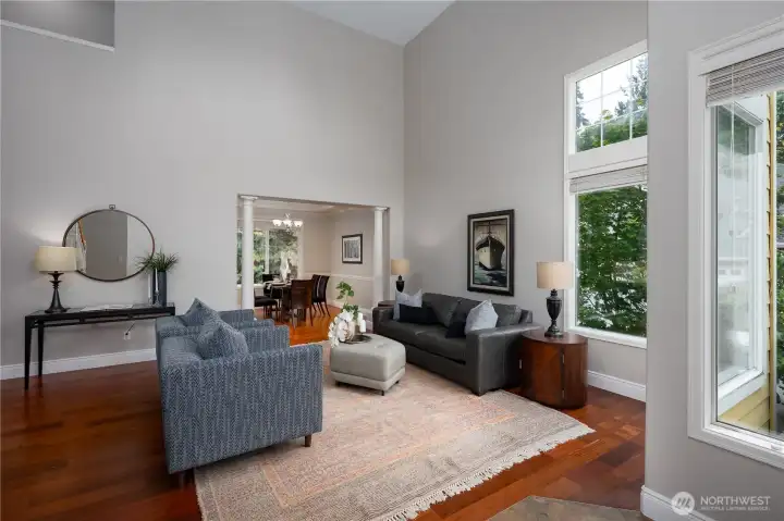 This custom floor plan is meant to impress from your first steps inside.