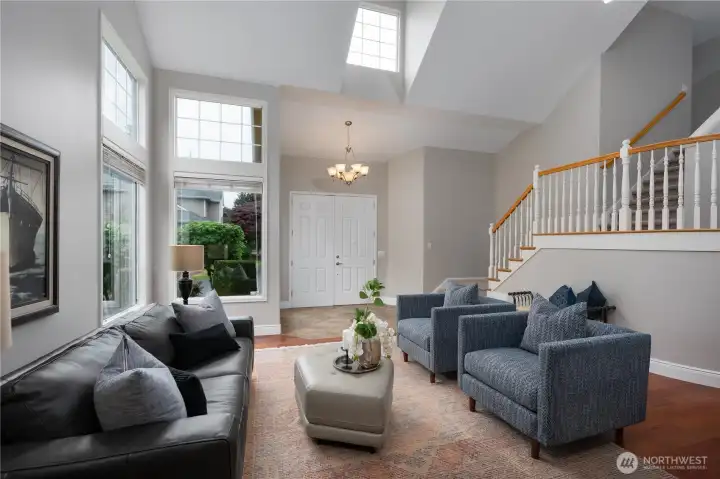 Incredible amounts of natural light will fill the main living space.