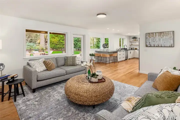 Great Room Off Kitchen.