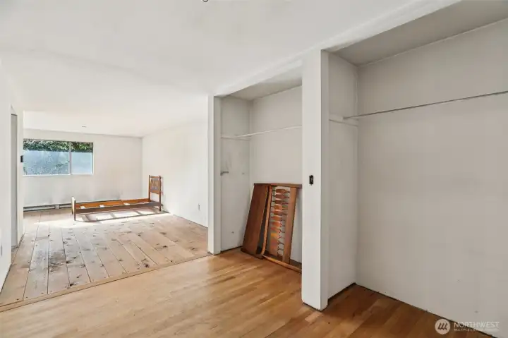 Primary bedroom on main level