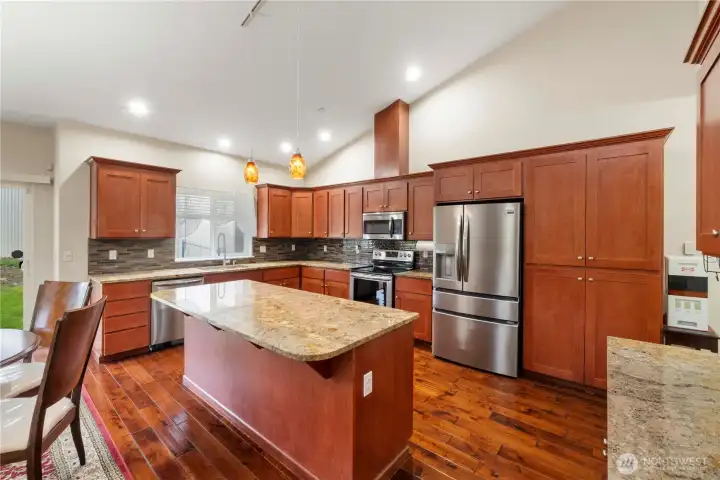 So much storage in this amazing kitchen.