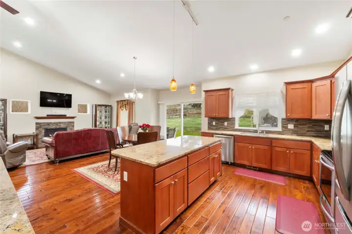 Tons of counter space.