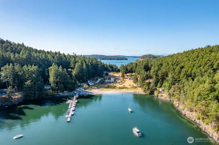 Sylvan cove - one of the prettiest spots in the San Juan Islands