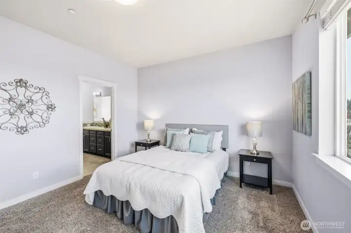 Another view of the primary suite.