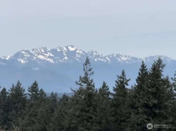 Olympic Mountain ridgeline