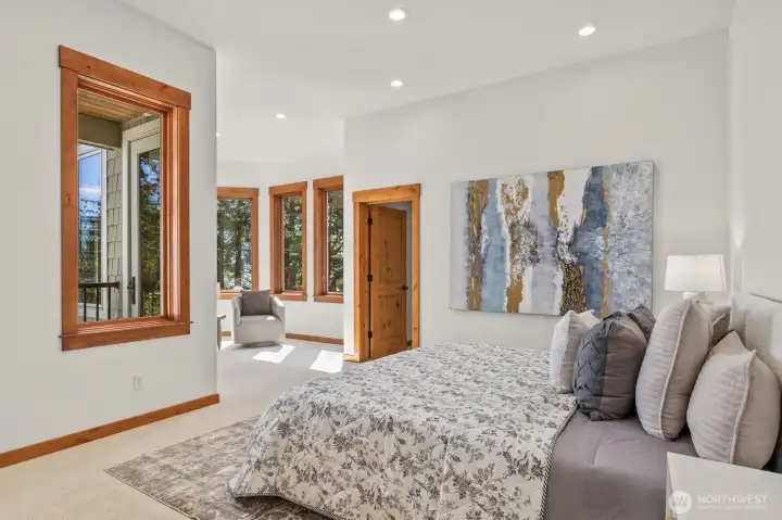 Oversized upstairs bedroom #1