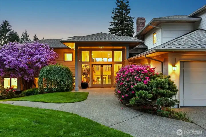 Welcome home...let's go inside...