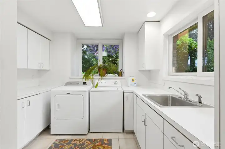Large utility room.