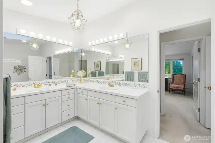 Primary bathroom.